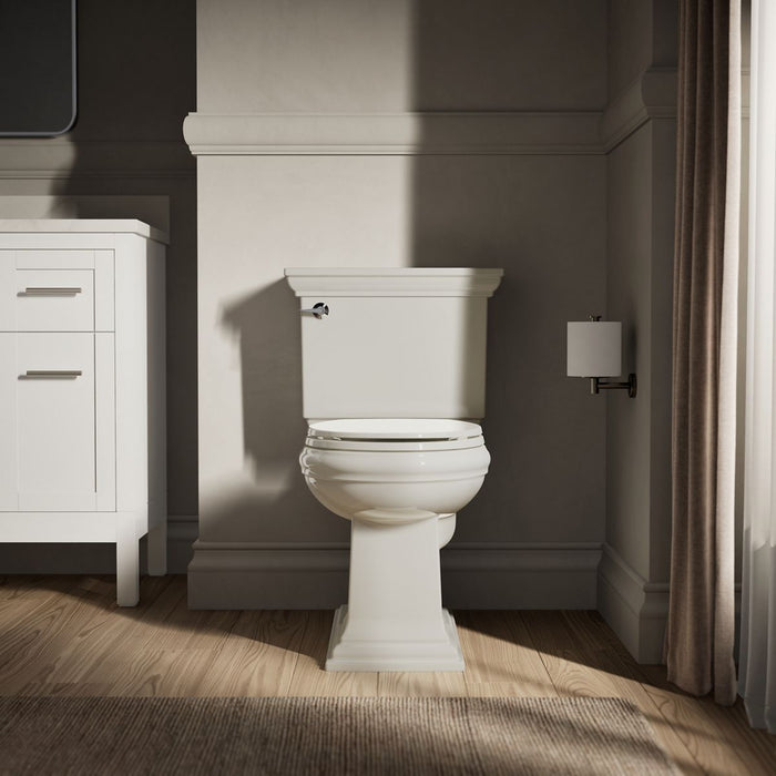 KOHLER Brevia Quick-Release round-front toilet seat