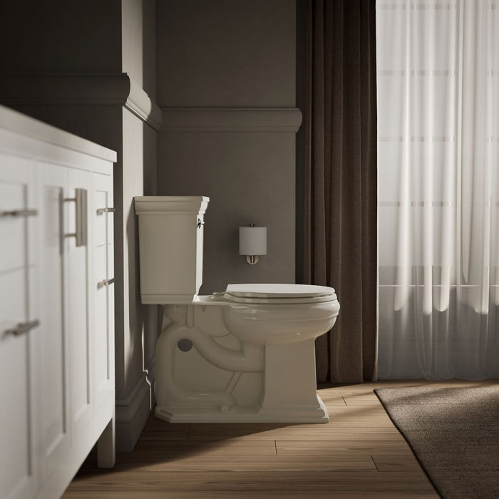 KOHLER Brevia Quick-Release round-front toilet seat