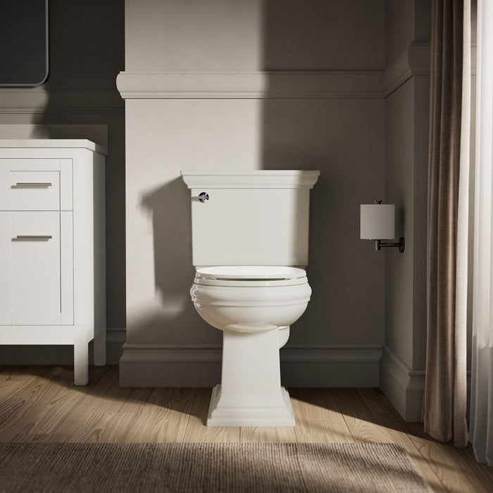 KOHLER Brevia Quick-Release round-front toilet seat