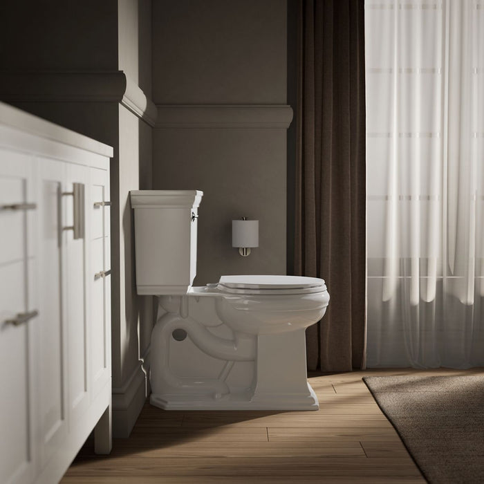 KOHLER Brevia Quick-Release round-front toilet seat