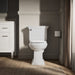 KOHLER Brevia Quick-Release round-front toilet seat