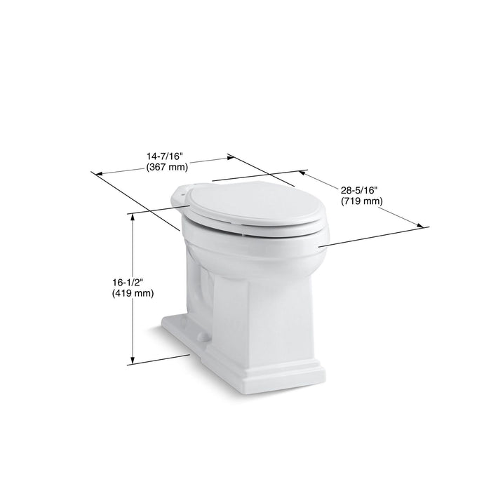 KOHLER K-4799 Tresham Elongated Toilet Bowl