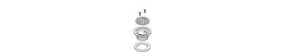 KOHLER K-48096-CP Strainer Sa