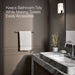 KOHLER Memoirs 18" towel bar