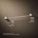 KOHLER Memoirs 24" towel bar