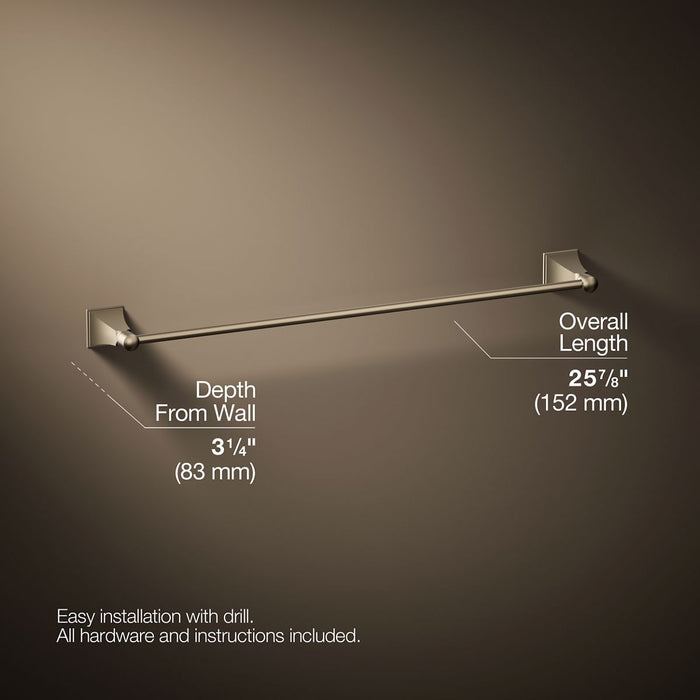 KOHLER Memoirs 24" towel bar