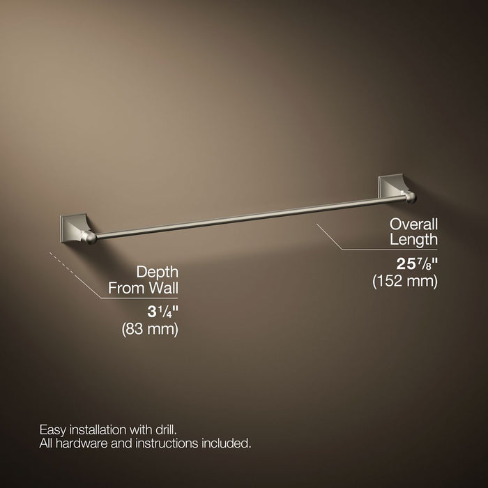 KOHLER Memoirs 24" towel bar
