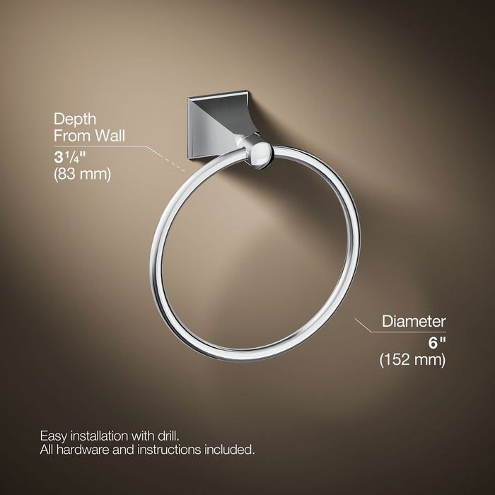 KOHLER Memoirs Towel ring