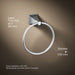KOHLER Memoirs Towel ring