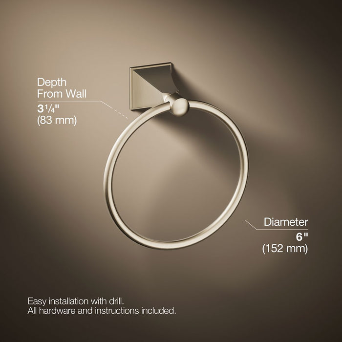 KOHLER Memoirs Towel ring
