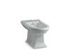 KOHLER Memoirs Vertical spray bidet with 4 faucet holes