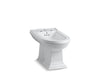 KOHLER Memoirs Vertical spray bidet with 4 faucet holes