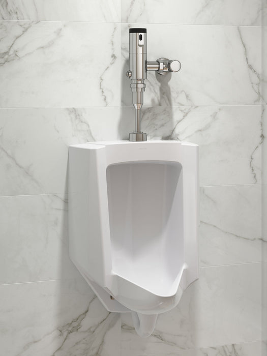 KOHLER K-4991-ETSS Bardon High-Efficiency Urinal (HEU), washout, wall-hung, 0.125 gpf to 1.0 gpf, top spud, antimicrobia