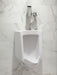 KOHLER K-4991-ETSS Bardon High-Efficiency Urinal (HEU), washout, wall-hung, 0.125 gpf to 1.0 gpf, top spud, antimicrobia