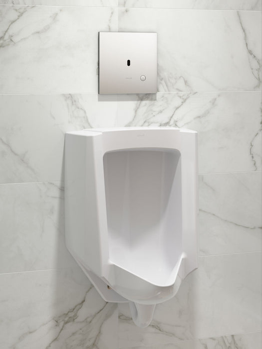 KOHLER K-4991-ERSS Bardon High-Efficiency Urinal (HEU), washout, wall-hung, 0.125 gpf to 1.0 gpf, rear spud, antimicrobi