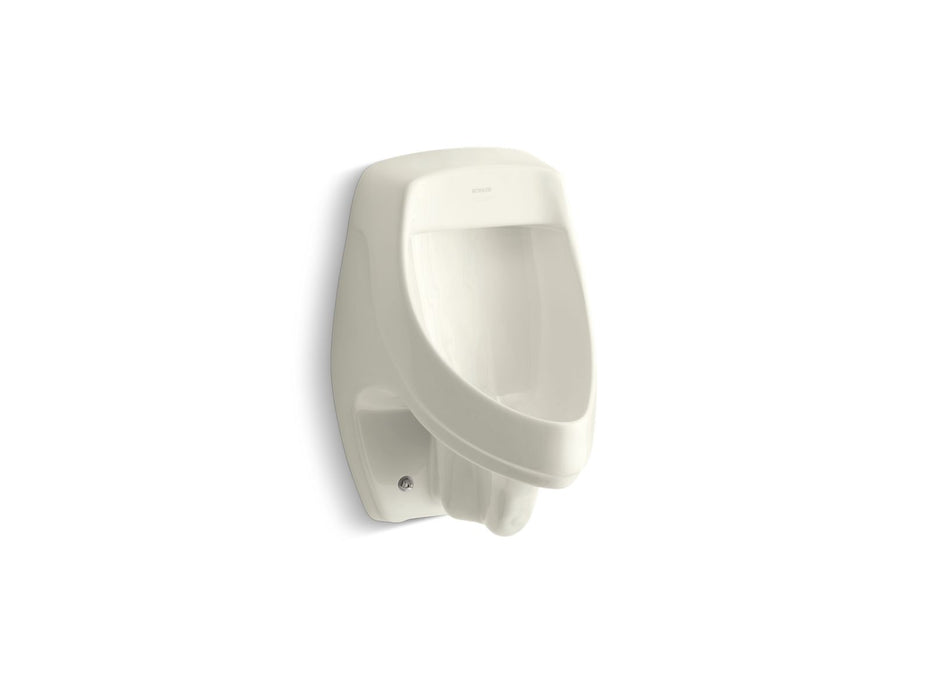 KOHLER K-5016-ER Dexter Siphon-jet half-stall 0.5–1.0 gpf urinal, rear spud