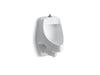 Kohler Dexter Siphon-jet wall-mount 0.5 or 1.0 gpf urinal with top spud