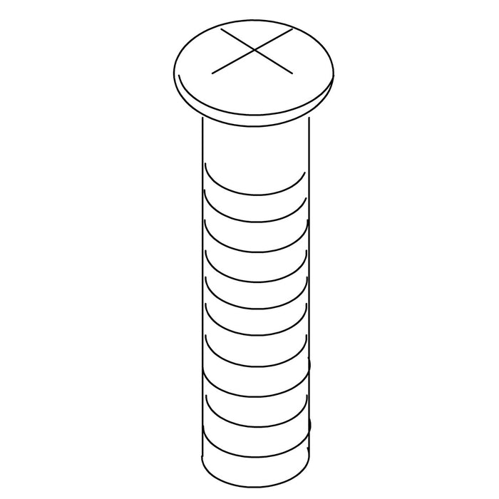 KOHLER K-50285 Screw, 8-32 X 2.000, Countersunk