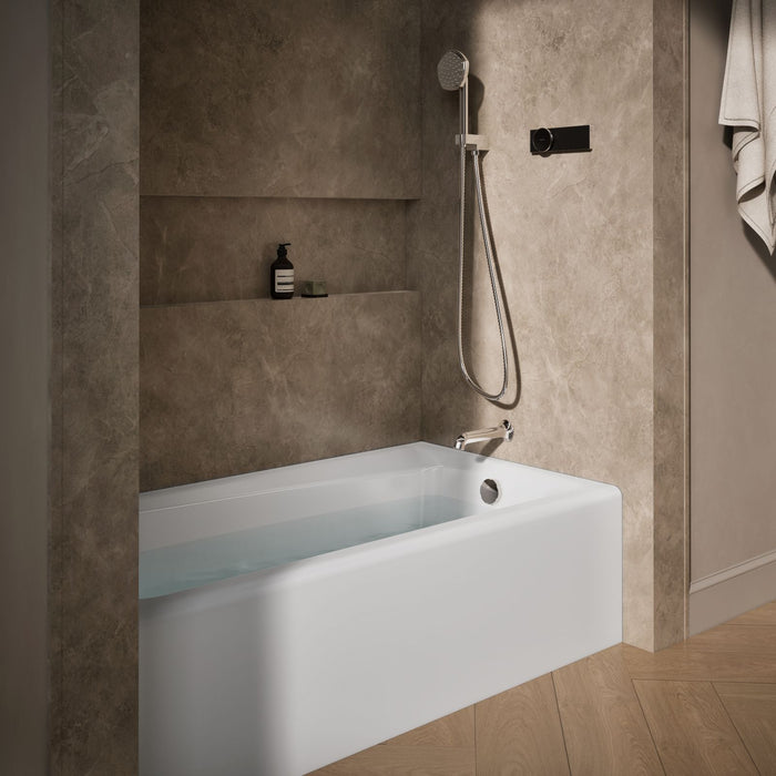 KOHLER K-506 Mendota 60" x 32" alcove bath, right drain