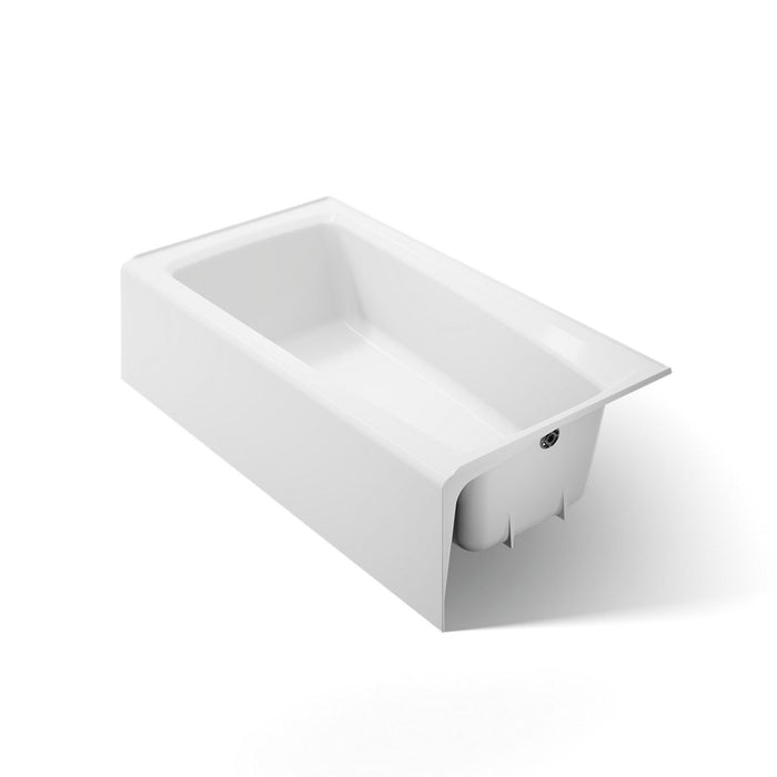 KOHLER Mendota 60" x 32" alcove bath, right drain