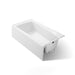 KOHLER Mendota 60" x 32" alcove bath, right drain