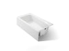 KOHLER K-506 Mendota 60" x 32" alcove bath, right drain
