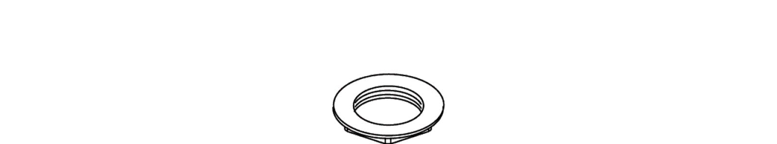 KOHLER K-50802 Nut, 1.5-11.5-Npsm