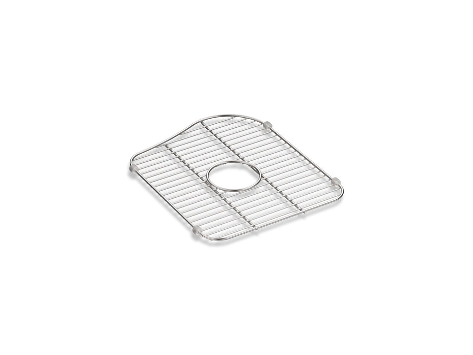KOHLER K-5117 Staccato Stainless steel large sink rack, 13-1/4" x 15-7/8", for right-hand bowl