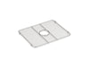 KOHLER Iron/Tones Stainless steel large sink rack, 18-1/4" x 14-3/8"