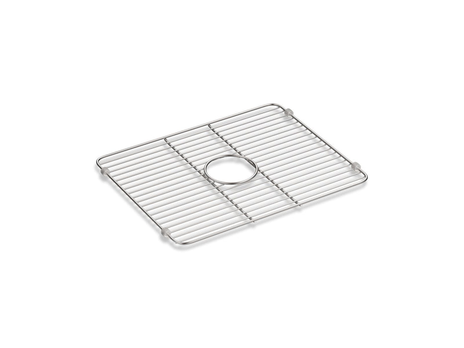 KOHLER K-5137 Iron/Tones Stainless steel large sink rack, 18-1/4" x 14-3/8"
