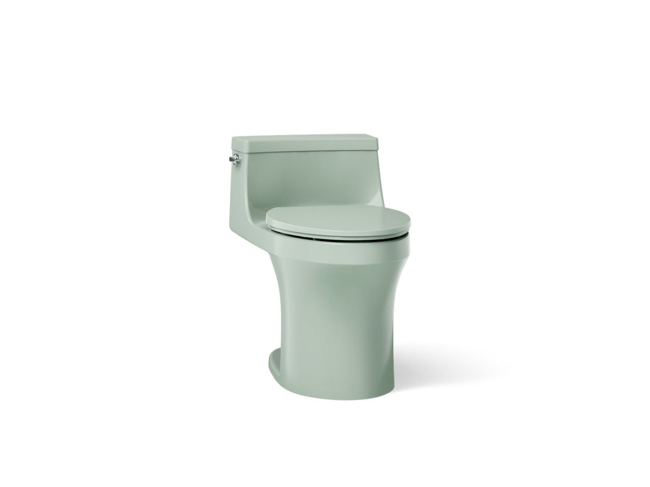 KOHLER K-5172 San Souci One-piece compact elongated toilet with concealed trapway, 1.28 gpf