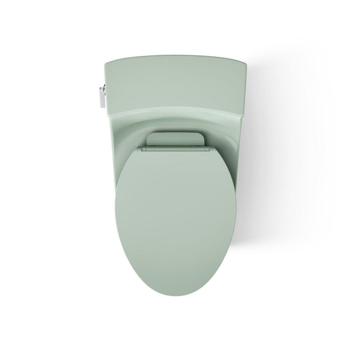 KOHLER K-5172 San Souci One-piece compact elongated toilet with concealed trapway, 1.28 gpf