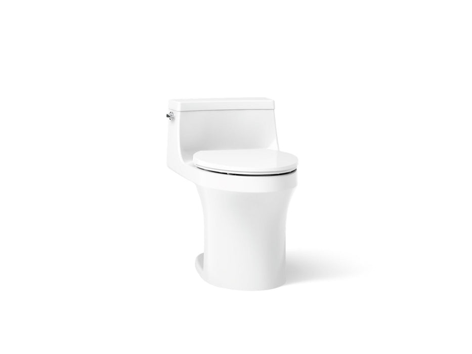Kohler San Souci Hidden cord one-piece compact elongated toilet with concealed trapway, 1.28 gpf toilet