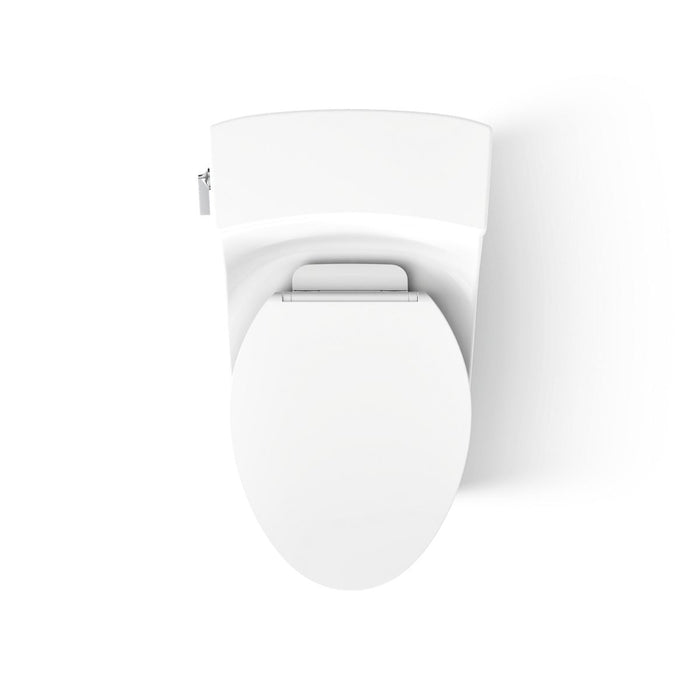 Kohler San Souci Hidden cord one-piece compact elongated toilet with concealed trapway, 1.28 gpf toilet