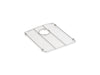 KOHLER K-5186 Kennon Stainless steel sink rack, 13 5/8" x 16 1/2", for right-hand bowl