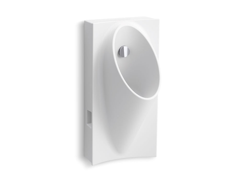KOHLER K-5244-ER Steward Washout half-stall 0.125 gpf urinal, rear spud