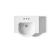 KOHLER K-5247-4 Veer 21" square pedestal bathroom sink