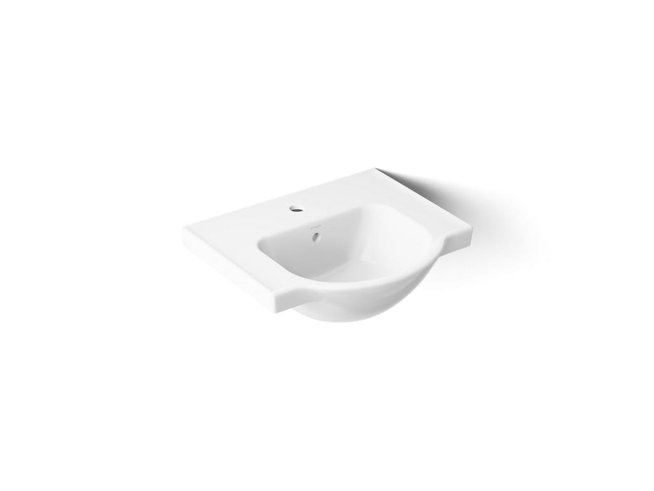 KOHLER K-5247-1 Veer 21" rectangular pedestal bathroom sink