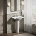 Kohler Veer 24" square pedestal bathroom sink