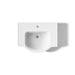 KOHLER K-5248-1 Veer 24" square pedestal bathroom sink