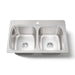 Kohler Verse 33" top-mount double-bowl kitchen sink