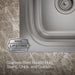 Kohler Verse 33" top-mount double-bowl kitchen sink