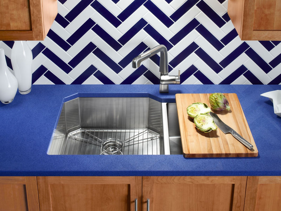 KOHLER K-5282 Strive 35-1/2" undermount double-bowl kitchen sink