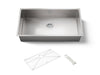 KOHLER Strive 35" undermount single-bowl kitchen sink