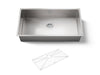 KOHLER K-5283 Strive 35" undermount single-bowl kitchen sink