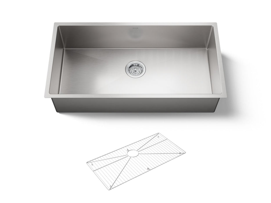KOHLER K-5283 Strive 35" undermount single-bowl kitchen sink