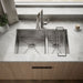 KOHLER K-5284 Strive Smart Divide 32" undermount double-bowl kitchen sink