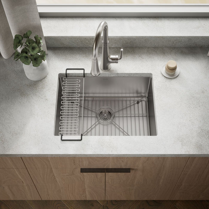 KOHLER K-5286 Strive 24" undermount single-bowl kitchen sink