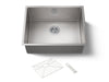 KOHLER Strive 24" undermount single-bowl kitchen sink
