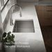 KOHLER Strive 24" undermount single-bowl kitchen sink